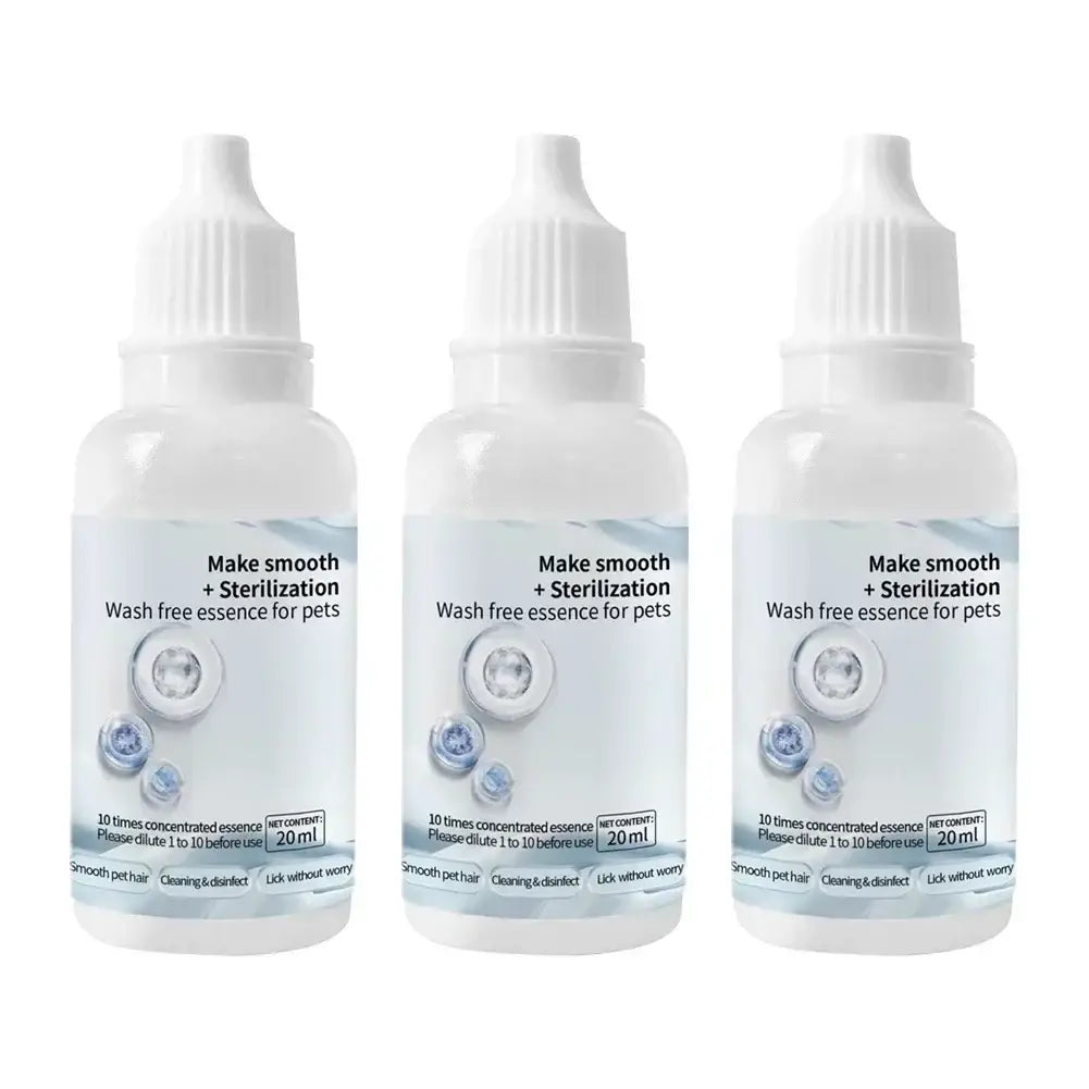 Sérum capillaire pour le toilettage des animaux - 3pcs set
