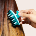 Silicone Shampoo Head Scalp Massage Brush Silicone Body Brush Hair Washing Comb SPA Bath Shower Brush Salon