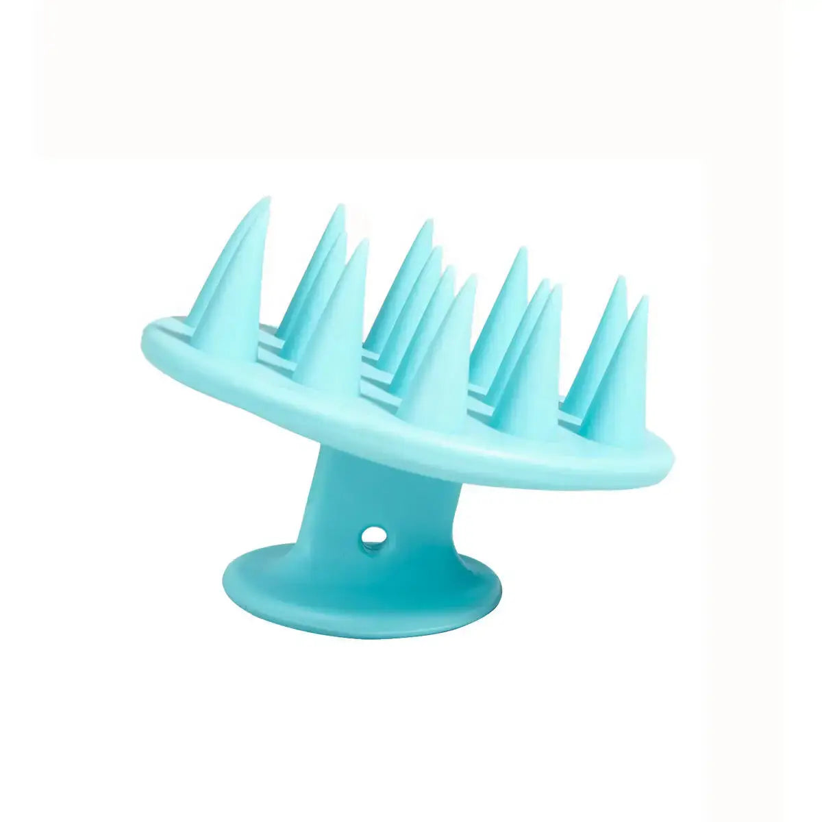 Silicone Shampoo Head Scalp Massage Brush Silicone Body Brush Hair Washing Comb SPA Bath Shower Brush Salon