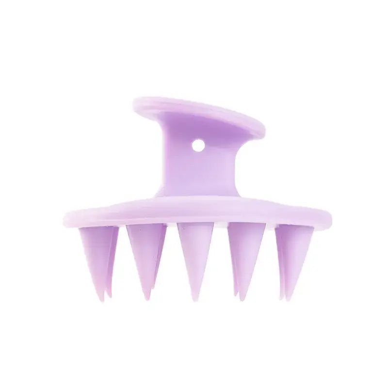 Silicone Shampoo Head Scalp Massage Brush Silicone Body Brush Hair Washing Comb SPA Bath Shower Brush Salon