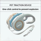 Simple Pet Leash Automatic Retractable Durable Travel Pet Supplies Lead Puppy Outdoor Walking Hiking Traction Rope