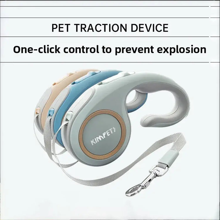 Simple Pet Leash Automatic Retractable Durable Travel Pet Supplies Lead Puppy Outdoor Walking Hiking Traction Rope