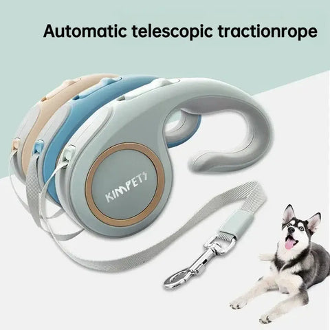 Simple Pet Leash Automatic Retractable Durable Travel Pet Supplies Lead Puppy Outdoor Walking Hiking Traction Rope