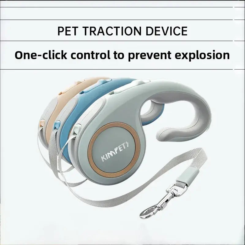 Simple Pet Leash Automatic Retractable Durable Travel Pet Supplies Lead Puppy Outdoor Walking Hiking Traction Rope