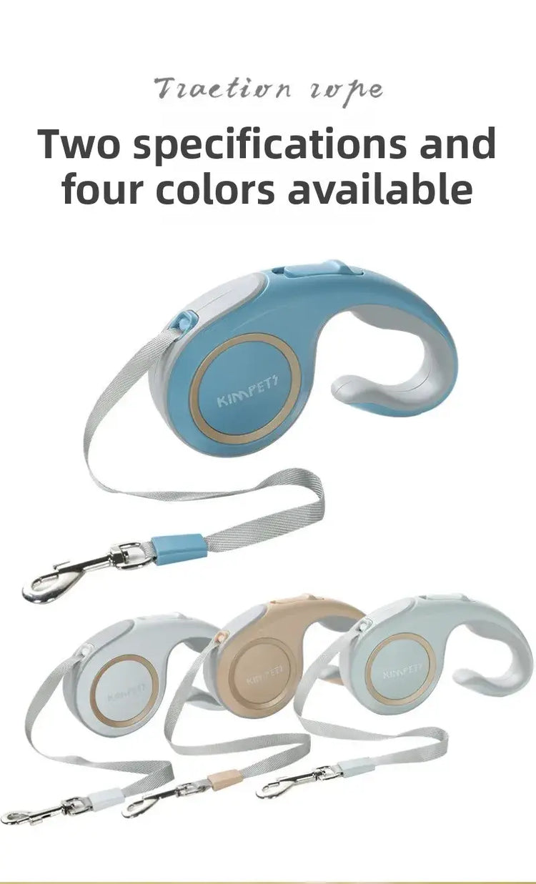 Simple Pet Leash Automatic Retractable Durable Travel Pet Supplies Lead Puppy Outdoor Walking Hiking Traction Rope