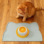 Slow Feeder & Lick Mat: Dog/Cat Enrichment Toys for Mental Stimulation Puppy Training Puzzle Feeder Pet Food Dispenser