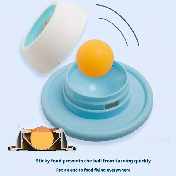 Slow Feeder & Lick Mat: Dog/Cat Enrichment Toys for Mental Stimulation Puppy Training Puzzle Feeder Pet Food Dispenser