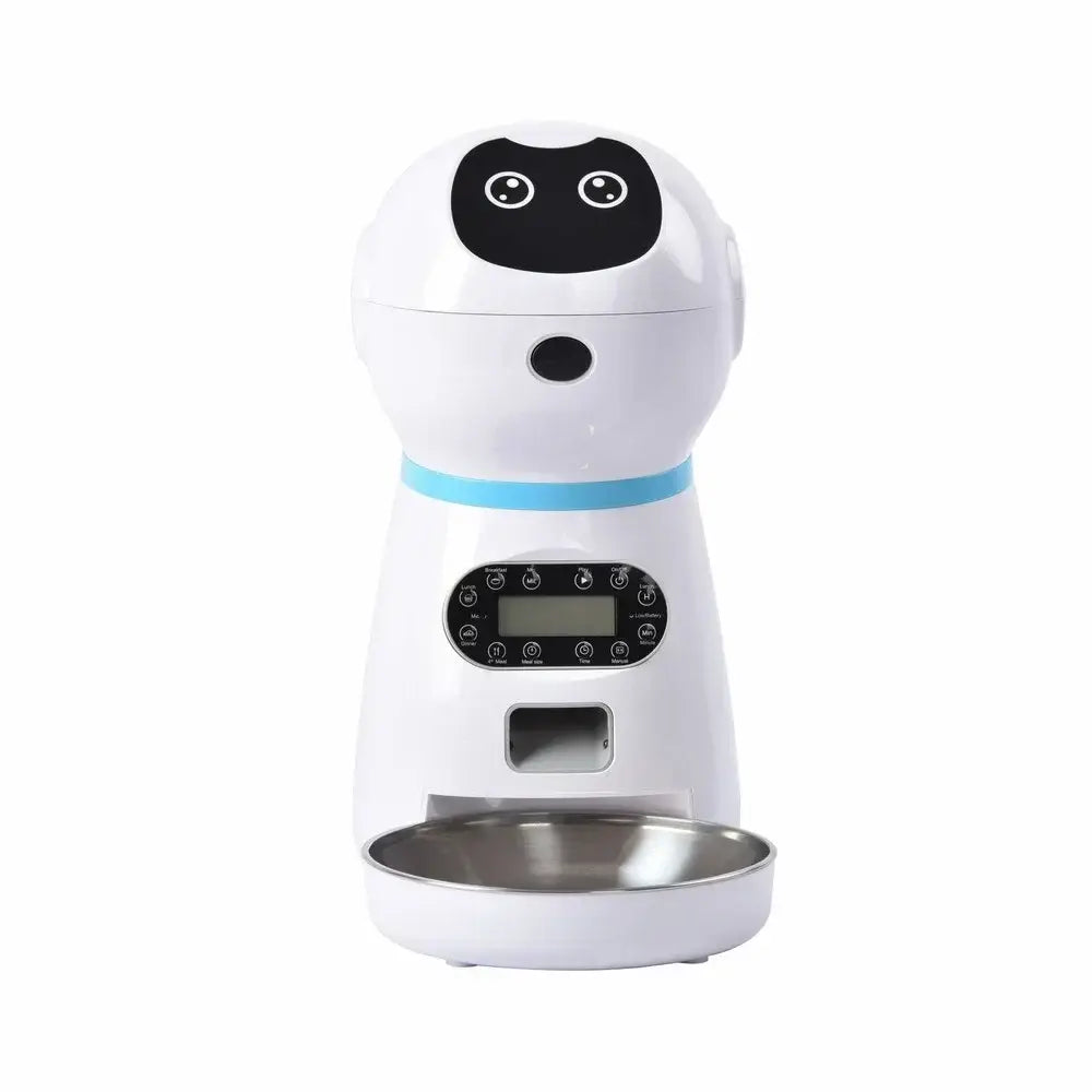 Smart Feeders Suitable for Small and Medium Pet 3.5 Liters Dry Food Dispenser 2L Water Feeder Automatic Dog and Cat