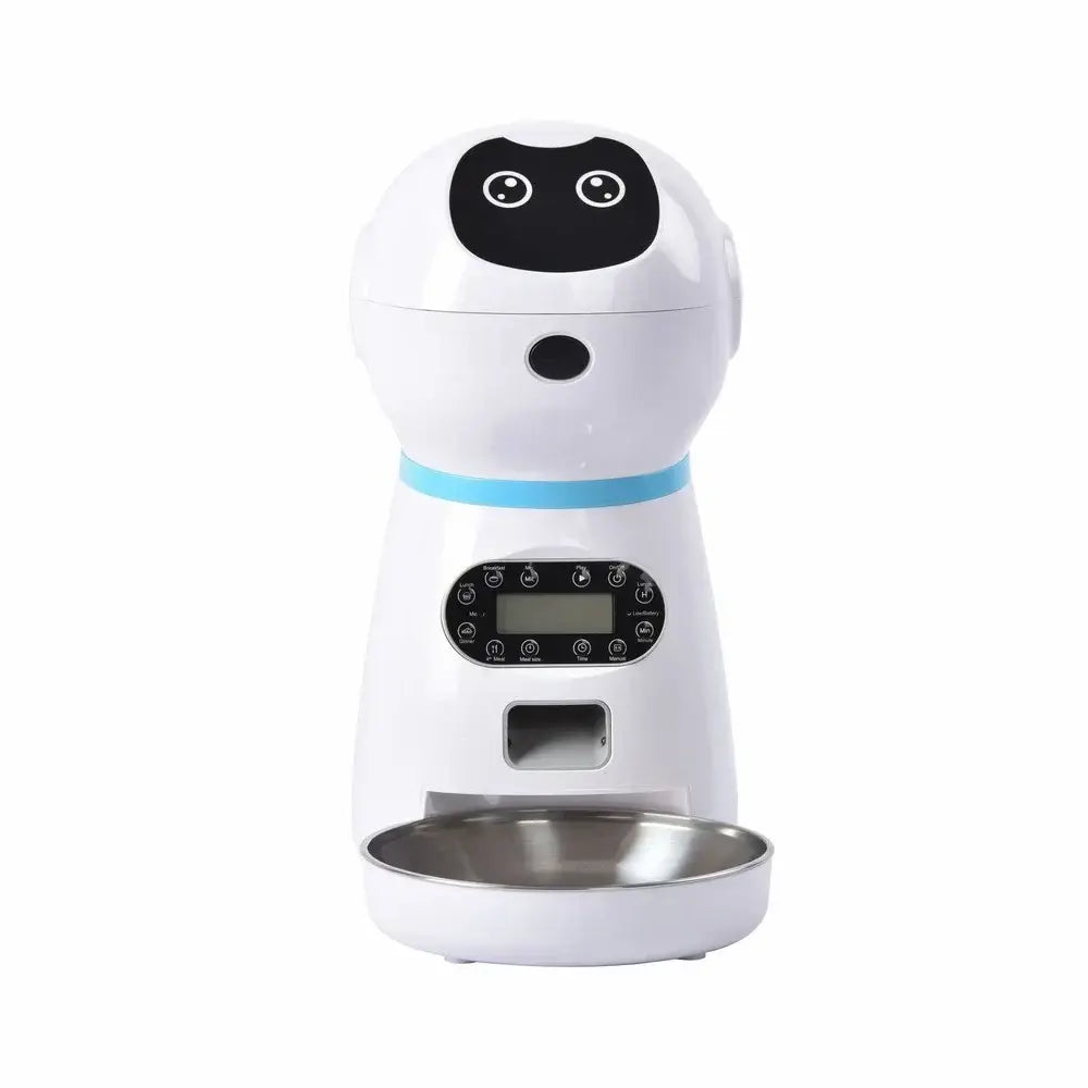 Smart Feeders Suitable for Small and Medium Pet 3.5 Liters Dry Food Dispenser 2L Water Feeder Automatic Dog and Cat