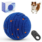 Smart Interactive Dog Toy Indestructible E-TPU Toy Ball for Aggressive Chewers Automatic Moving Rechargeable Ball for