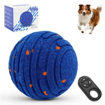 Smart Interactive Dog Toy Indestructible E-TPU Toy Ball for Aggressive Chewers Automatic Moving Rechargeable Ball for