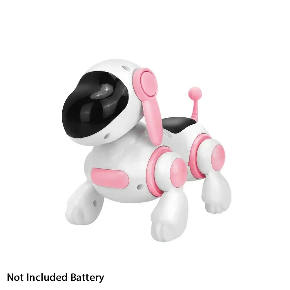 Smart Interactive Robotic Dog Simulated Walking Light Sound Music Children’s Educational Crawling Singing and