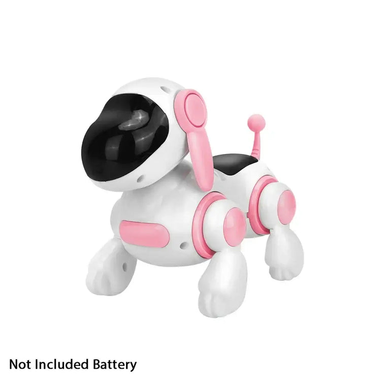 Smart Interactive Robotic Dog Simulated Walking Light Sound Music Children’s Educational Crawling Singing and