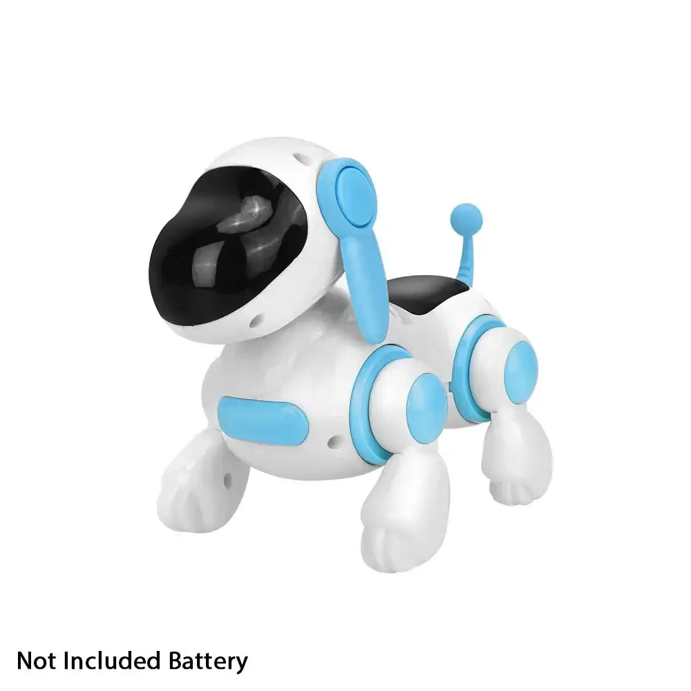 Smart Interactive Robotic Dog Simulated Walking Light Sound Music Children’s Educational Crawling Singing and