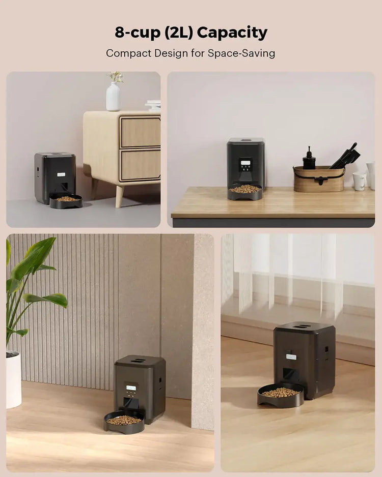 Smart Pet Feeder Automatic Cat Feeder Dog Slow Food Machine With Timed Quantitative Automatic Cat Food Dispenser Cat