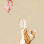 Souris en peluche interactive pour chat