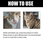 Spray pour chat à action rapide
