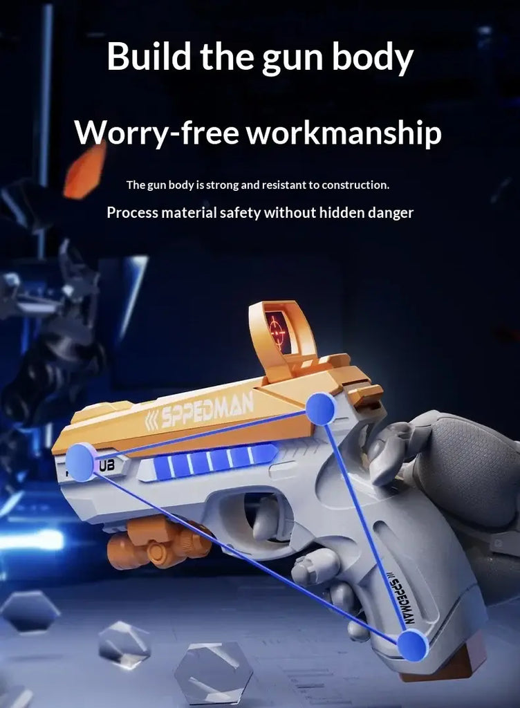 Sun Laser Sensing Dual Player Battle Gun Interactive Parent Child Real World CS Infrared Laser Toy Gun Children’s