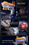 Sun Laser Sensing Dual Player Battle Gun Interactive Parent Child Real World CS Infrared Laser Toy Gun Children’s