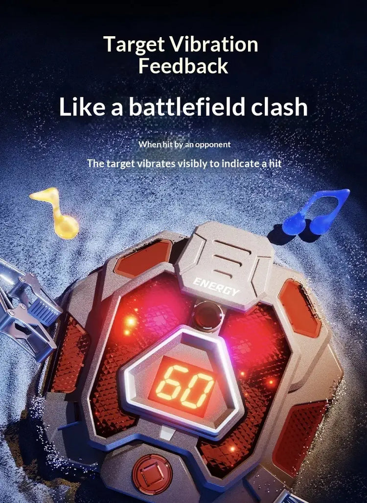 Sun Laser Sensing Dual Player Battle Gun Interactive Parent Child Real World CS Infrared Laser Toy Gun Children’s