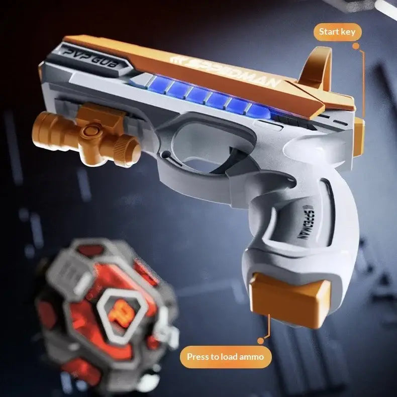 Sun Laser Sensing Dual Player Battle Gun Interactive Parent Child Real World CS Infrared Laser Toy Gun Children’s