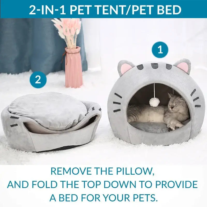 "Super lit de chat confortable – Panier Douillet pour Chats