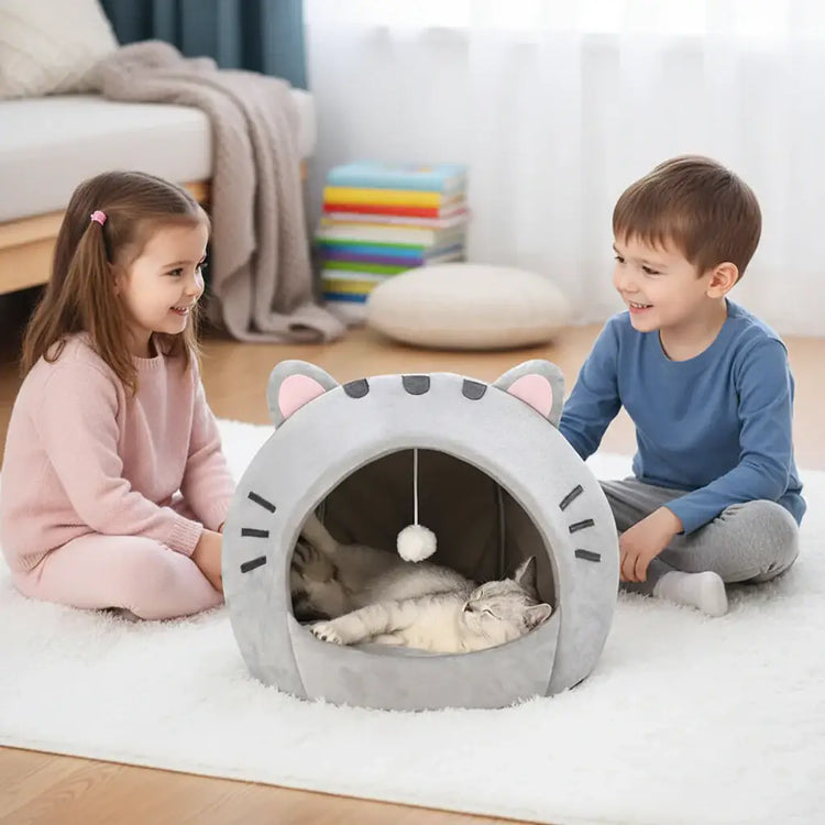"Super lit de chat confortable – Panier Douillet pour Chats