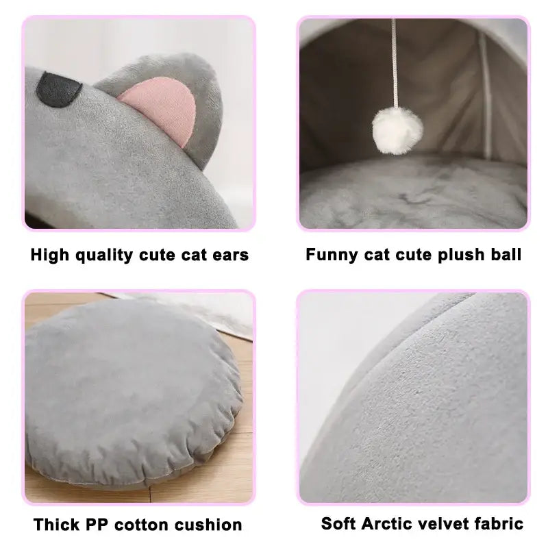 "Super lit de chat confortable – Panier Douillet pour Chats