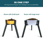 Support réglable en métal pour gamelle pour chien