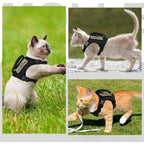 Tactical Military Vest Pet Tactical Training Cat Accessories Cat Dog Harness and Leash Set Kitten Accessories