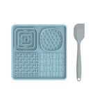 Tapis d’alimentation pour animaux - Blue 2pcsZFX
