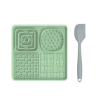 Tapis d’alimentation pour animaux - Green 2pcsZFX
