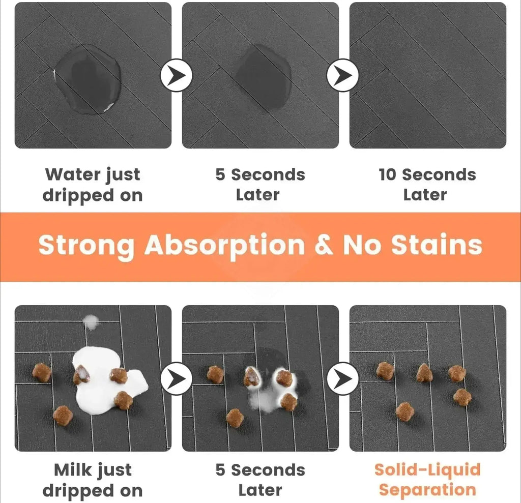 Tapis d’alimentation pour animaux
