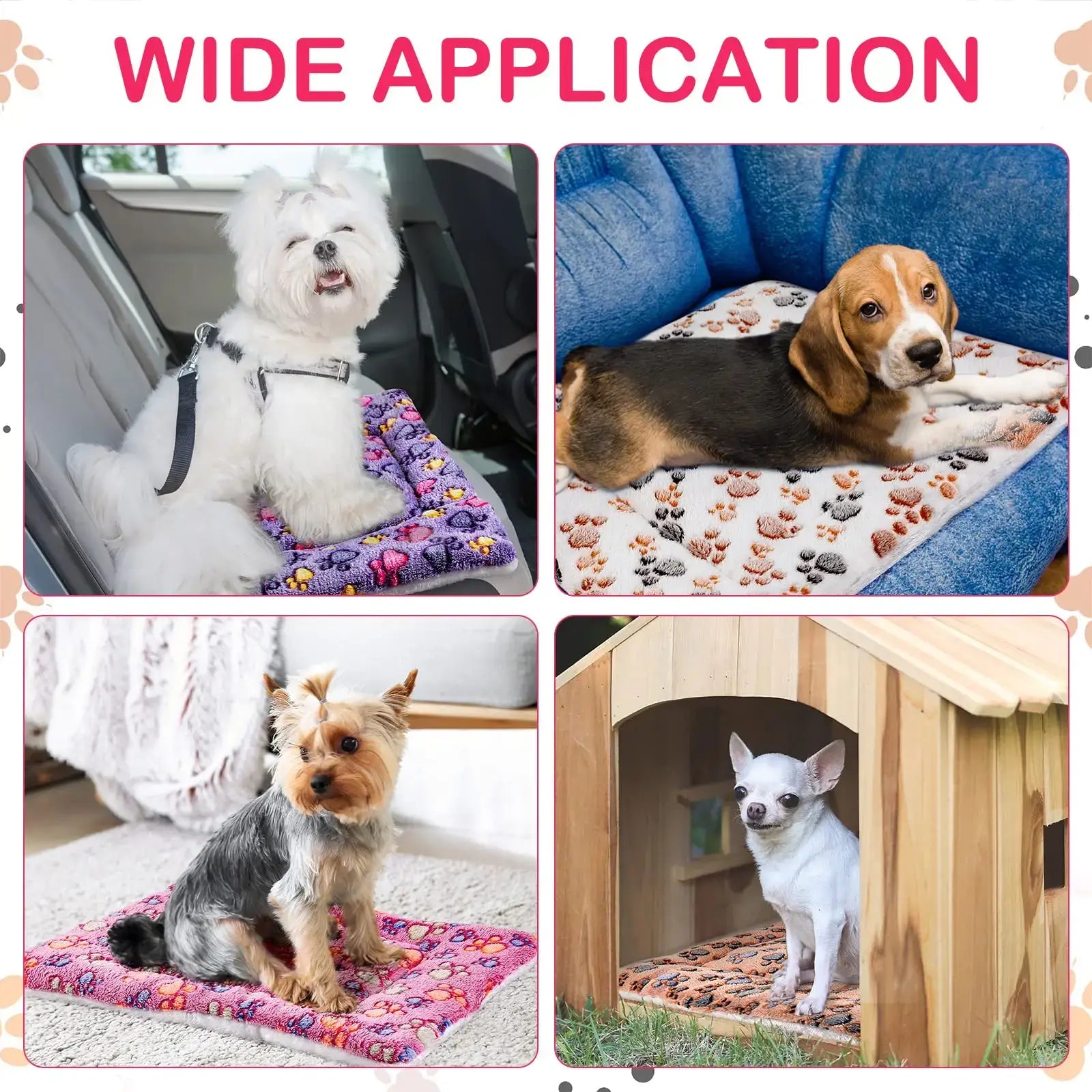 Tapis de couchage chien premium – PawFrance France