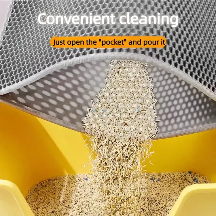 Tapis de litière pour chat