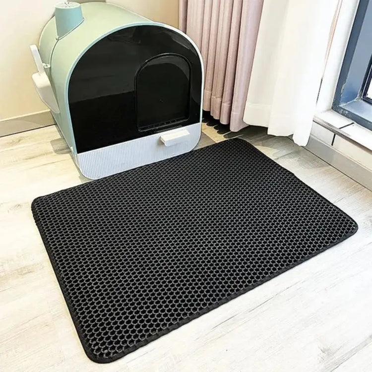Tapis de litière pour chat - Black / 45x60cm