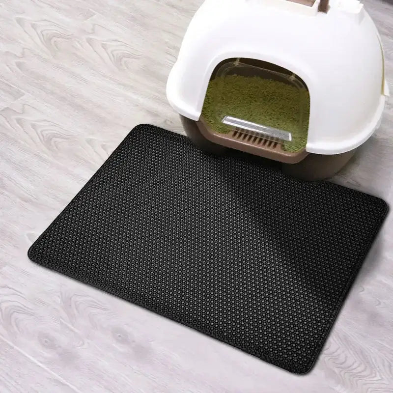 Tapis de Litière pour Chat - Black / 60x90CM
