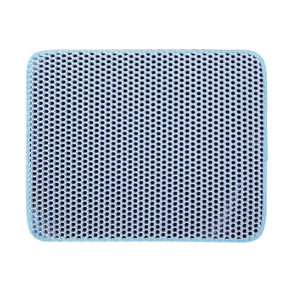 Tapis de litière pour chat - Blue / 40x50cm