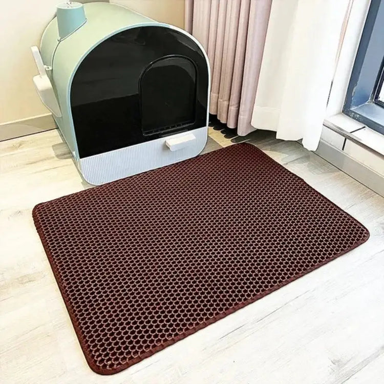 Tapis de litière pour chat - Coffe / 30x30cm