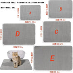 Tapis de litière pour chat