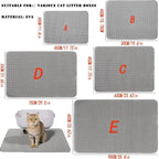 Tapis de litière pour chat
