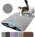 Tapis de litière pour chat - Grey / 30x30CM