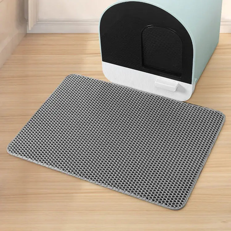 Tapis de litière pour chat - Grey / S