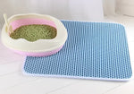 Tapis de Litière pour Chat - Blue / 55X75CM