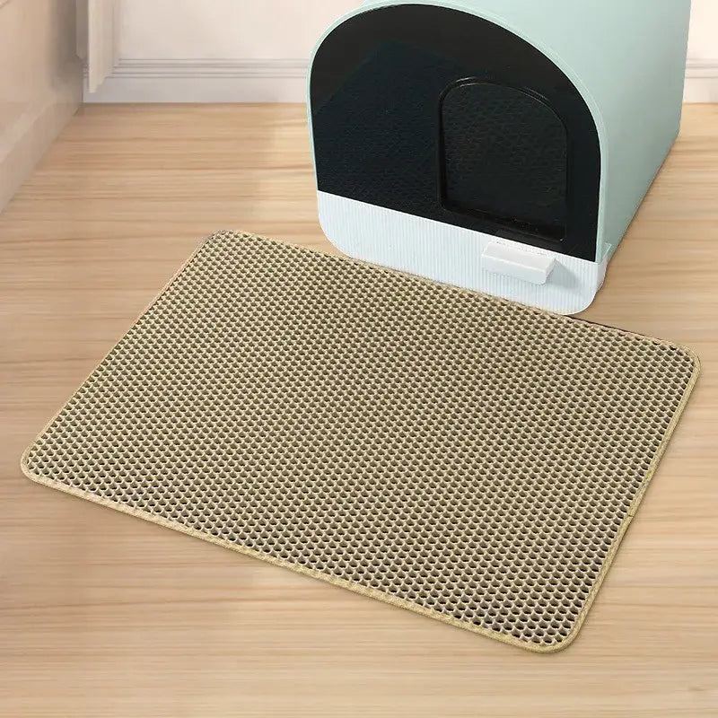Tapis de litière pour chat - Khaki / S