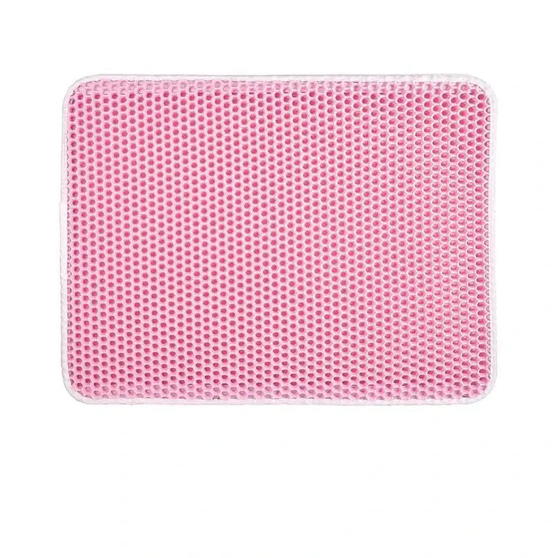Tapis de litière pour chat - Pink / 30x30cm
