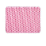 Tapis de litière pour chat - Pink / 30x30cm