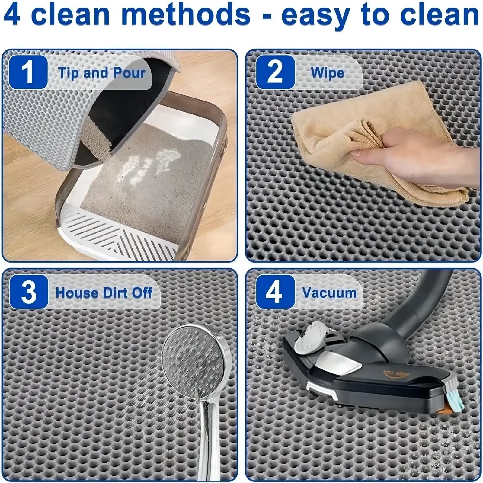 Tapis de litière pour chat