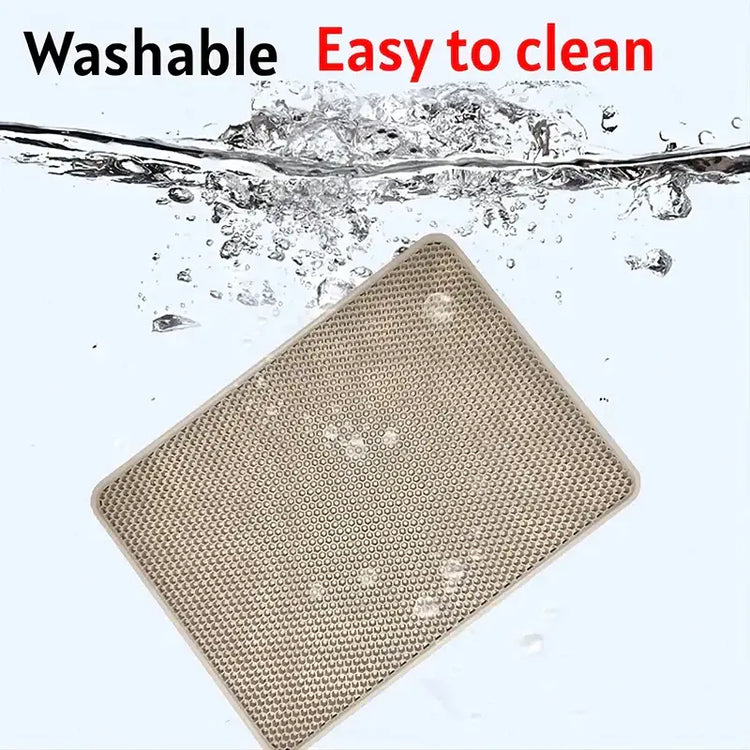Tapis de litière pour chat