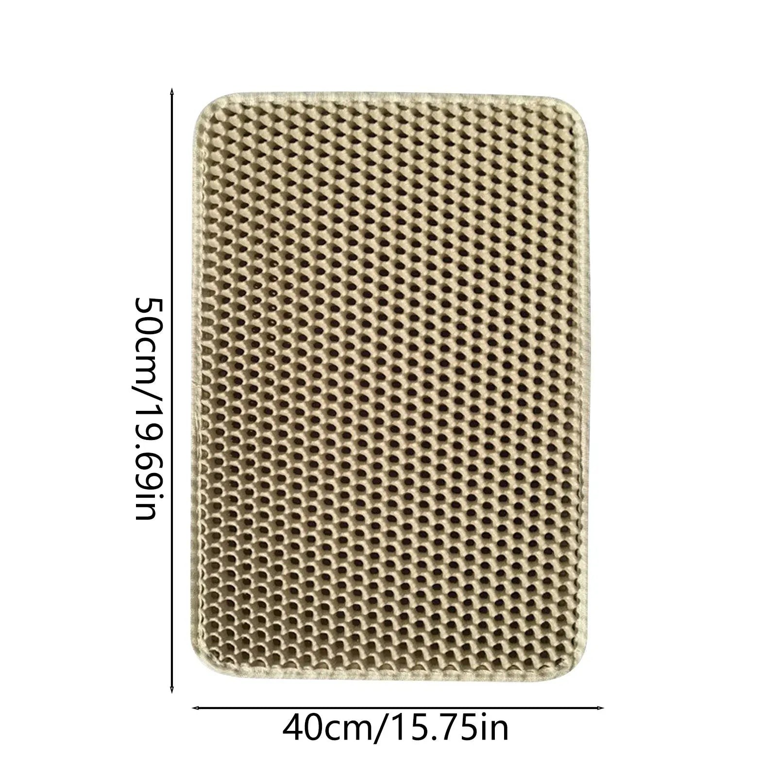 Tapis de litière pour chat